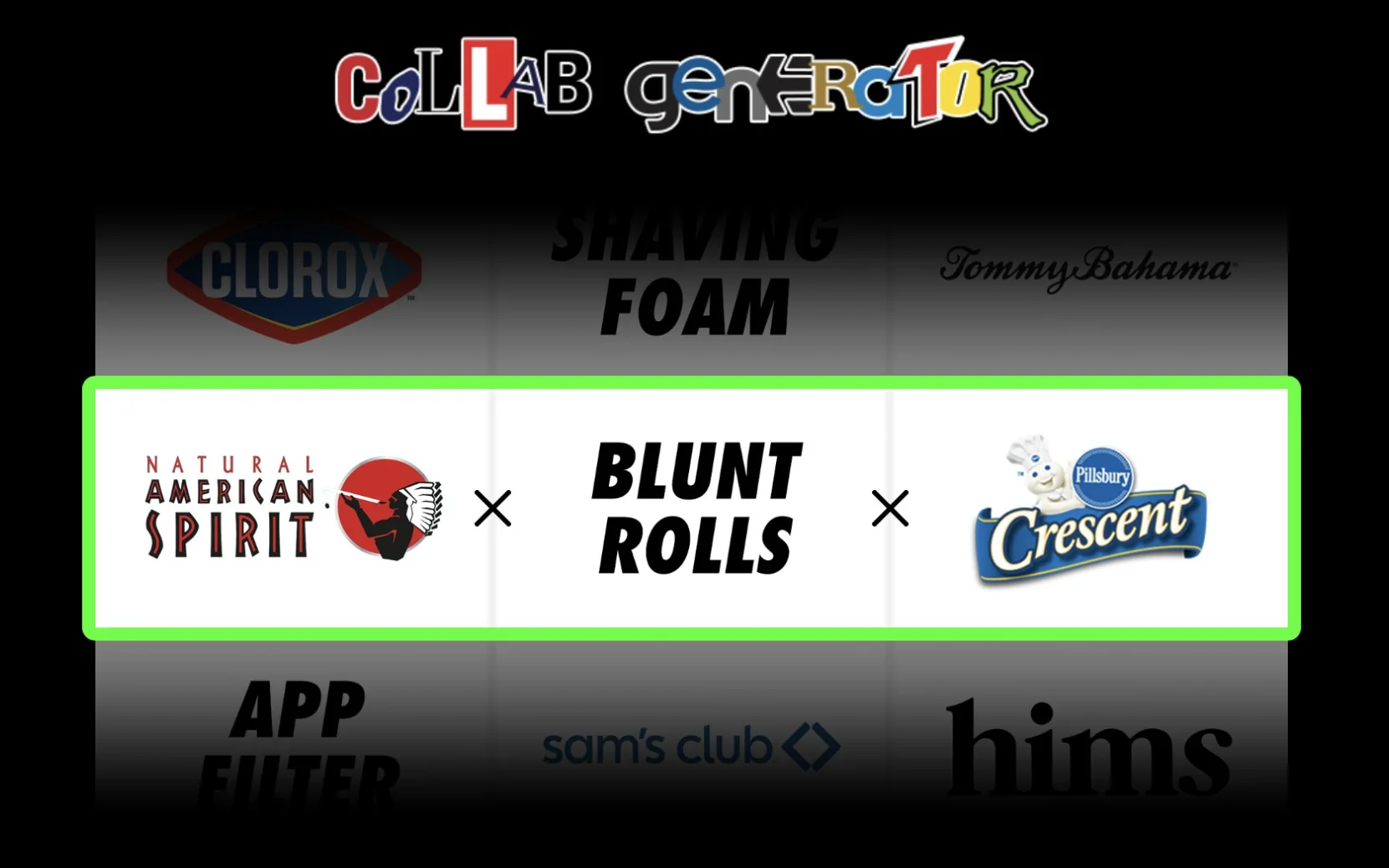 Collab Generator slot machine